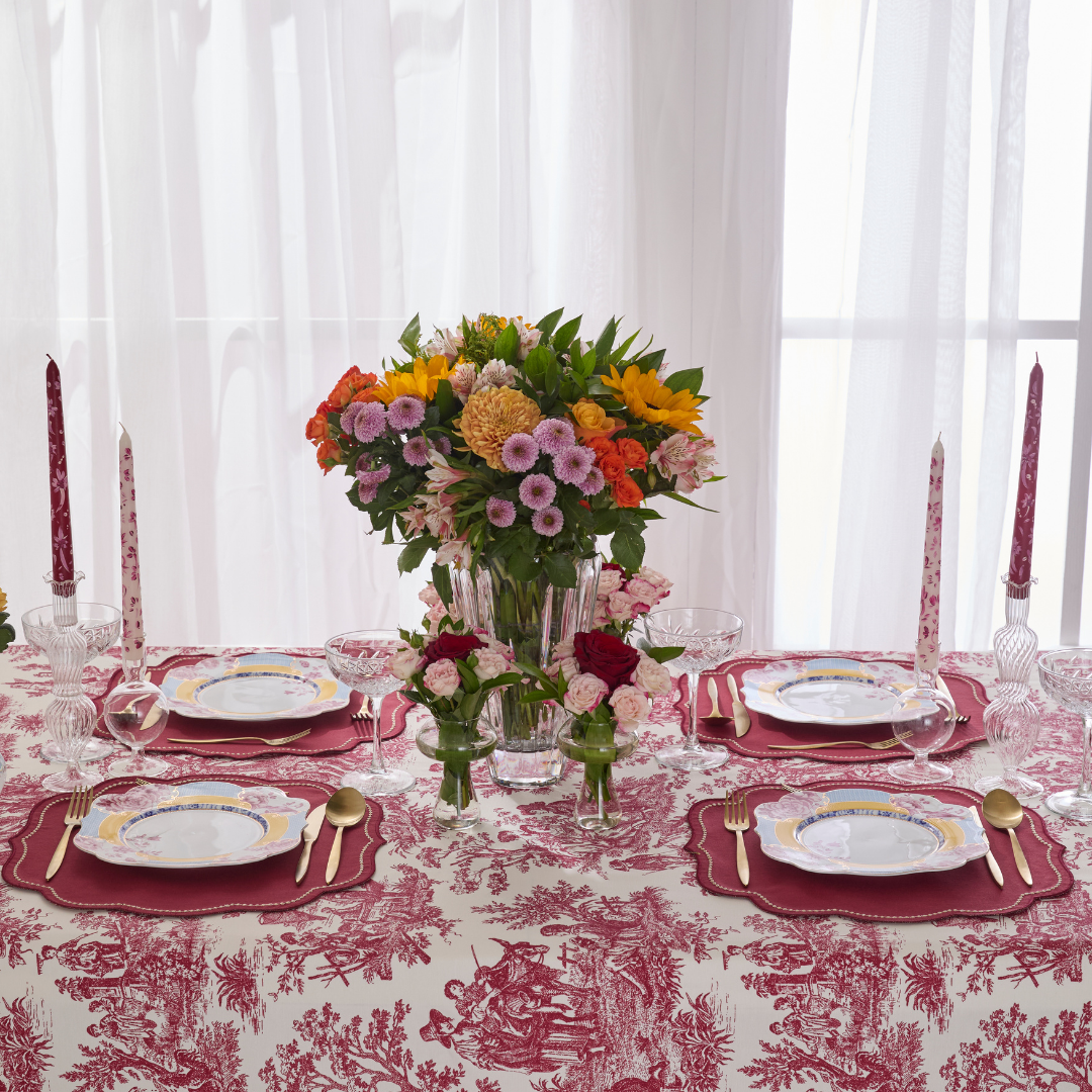 ROYAL PLACEMATS BURQUNDY (SET OF 4)