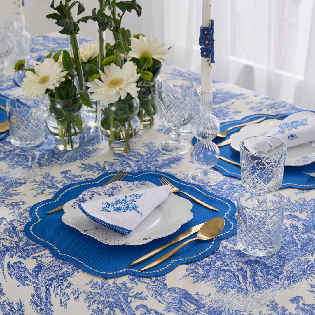 ROYAL PLACEMATS BLUE (SET OF 4)
