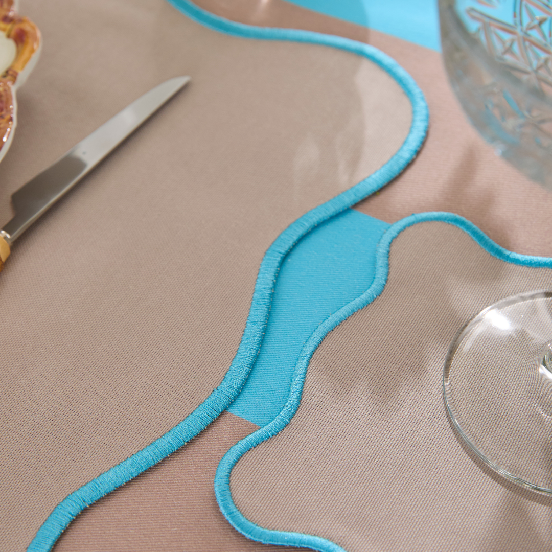 VALERIO PLACEMATS BLUE (SET OF 4)