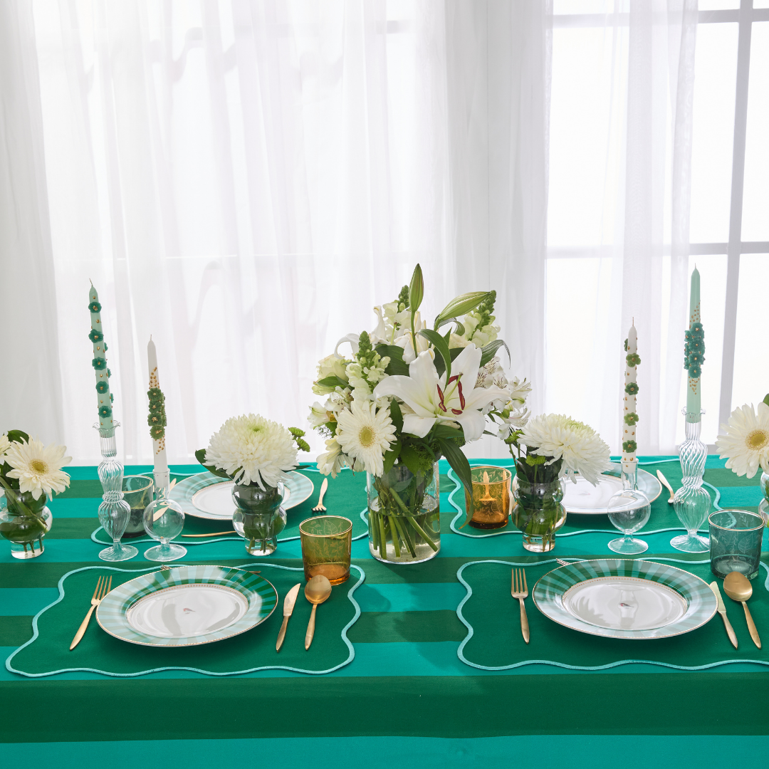 VALERIO PLACEMATS GREEN (SET OF 4)