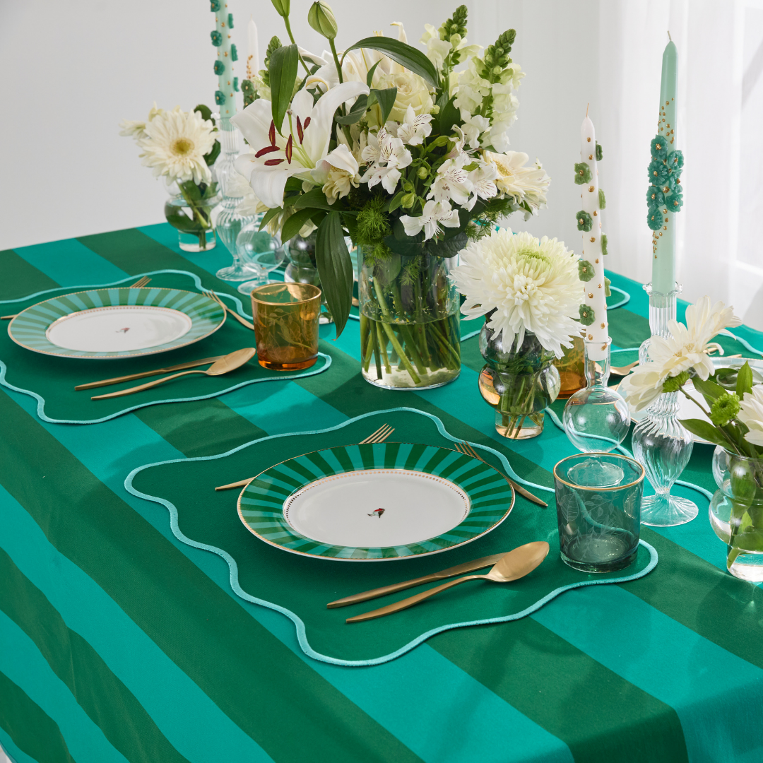 VALERIO PLACEMATS GREEN (SET OF 4)