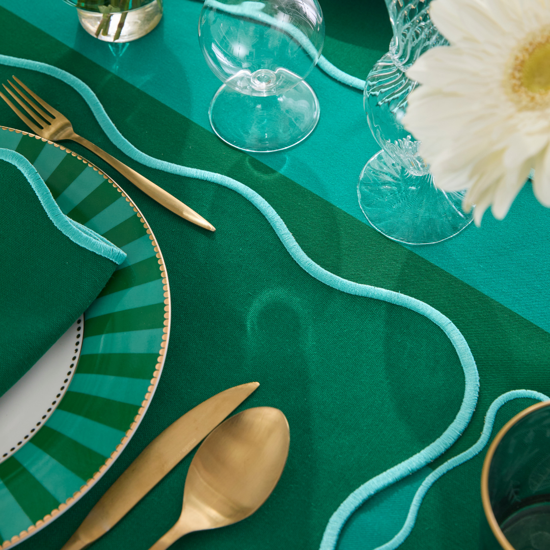 VALERIO PLACEMATS GREEN (SET OF 4)