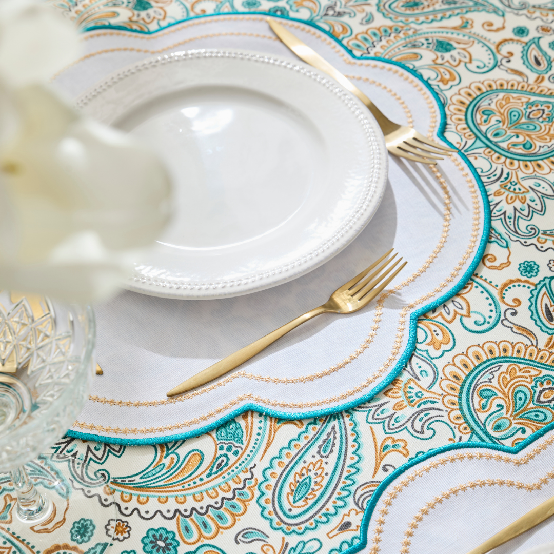 PAISLEY PLACEMETS (SET OF 4)