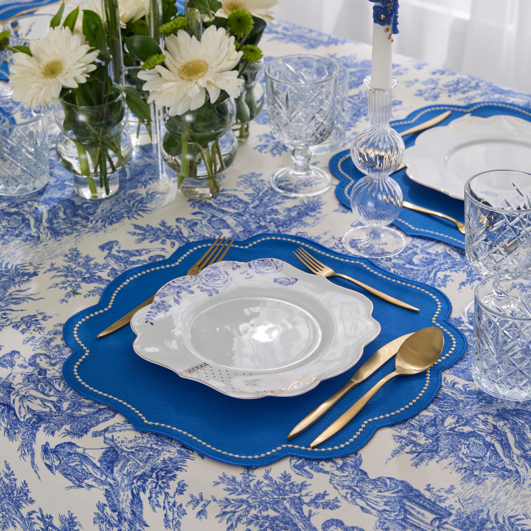 ROYAL PLACEMATS BLUE (SET OF 4)