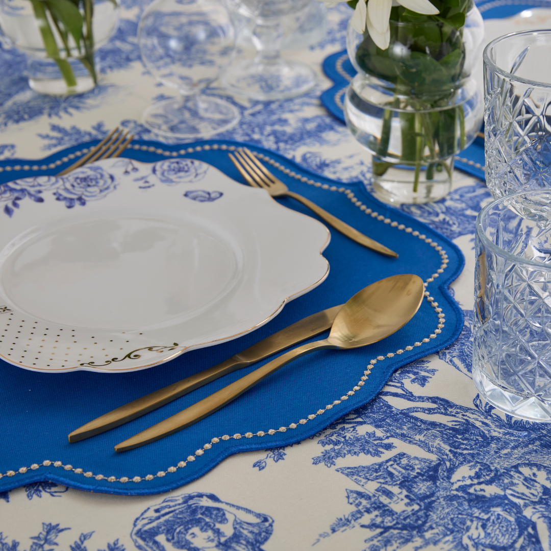 ROYAL PLACEMATS BLUE (SET OF 4)