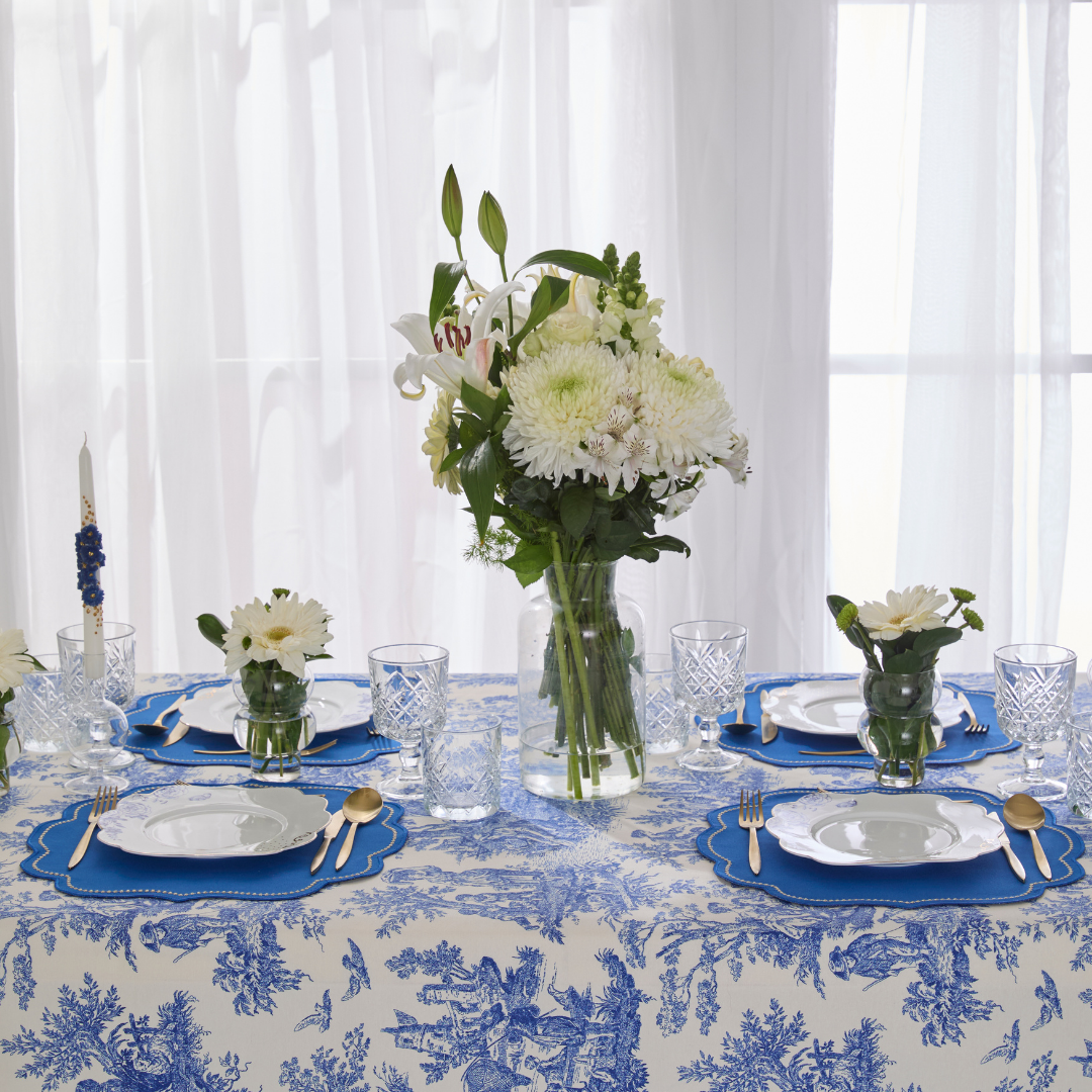 ROYAL PLACEMATS BLUE (SET OF 4)