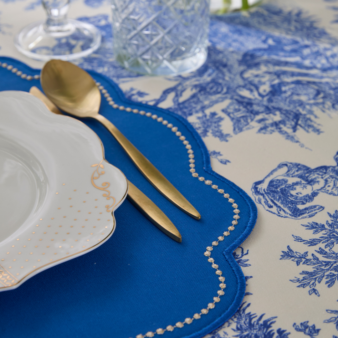 ROYAL PLACEMATS BLUE (SET OF 4)
