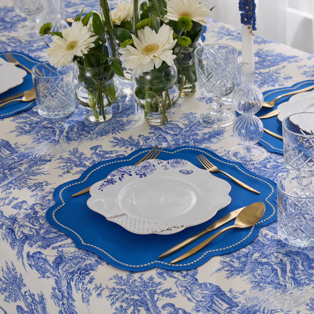 ROYAL PLACEMATS BLUE (SET OF 4)