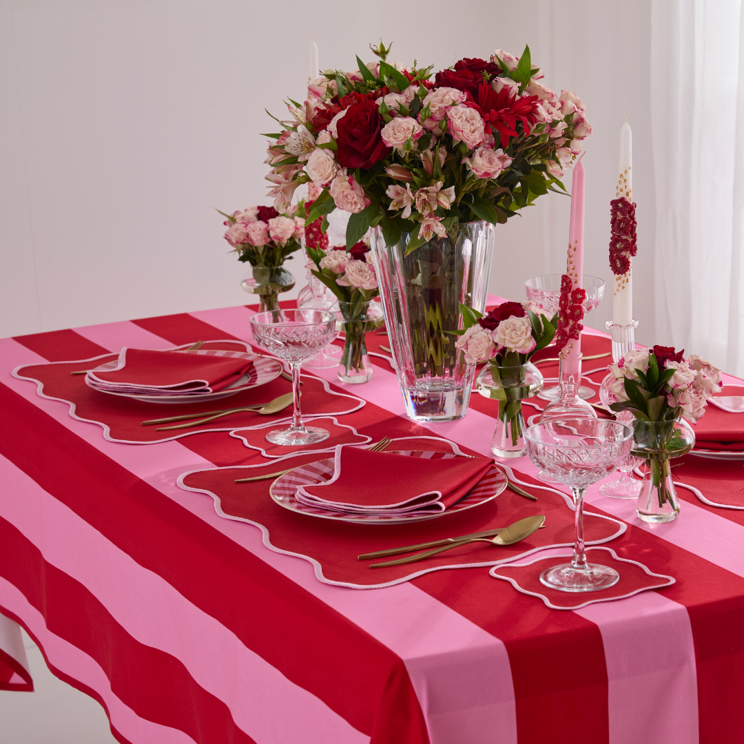 VALERIO NAPKINS PINK (SET OF 4)