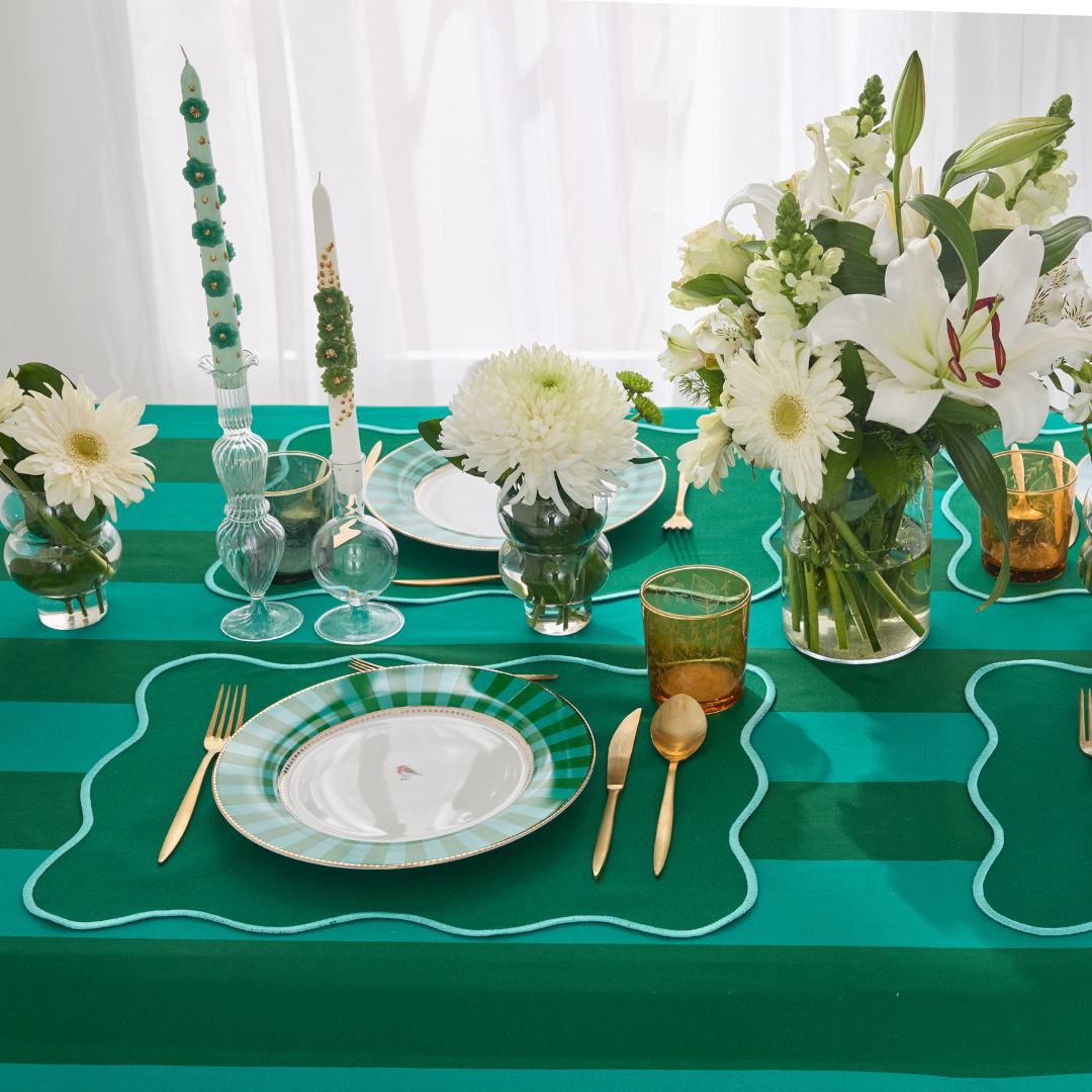 VALERIO PLACEMATS GREEN (SET OF 4)