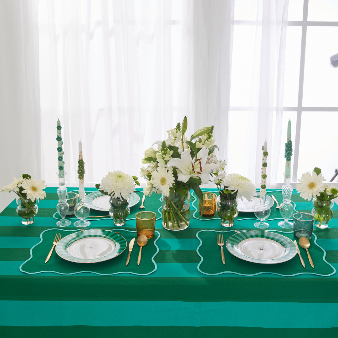 VALERIO PLACEMATS GREEN (SET OF 4)