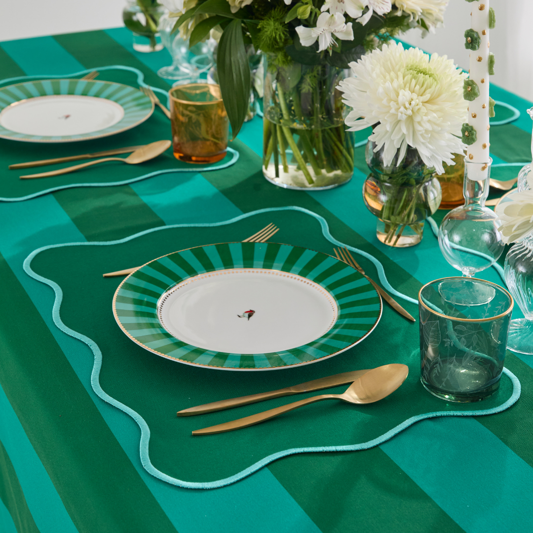 VALERIO PLACEMATS GREEN (SET OF 4)